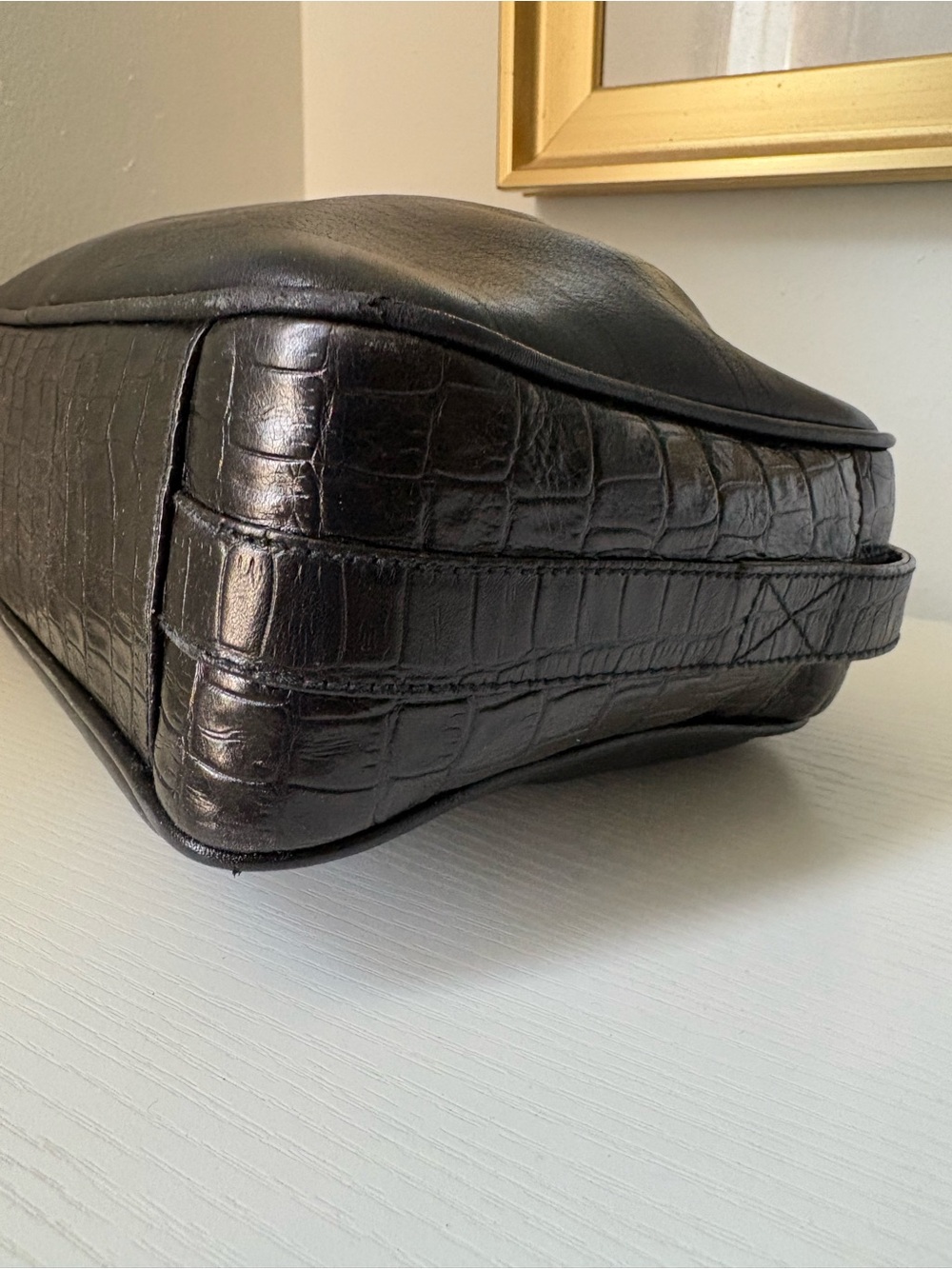 FENDI Black Leather Crossbody Bag - Picture 12 of 16